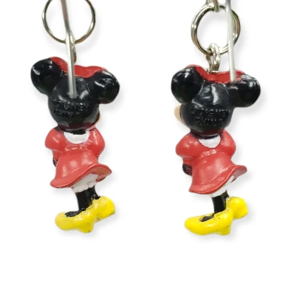 Minnie Mouseouse 3D earrings - Picture 3 of 5